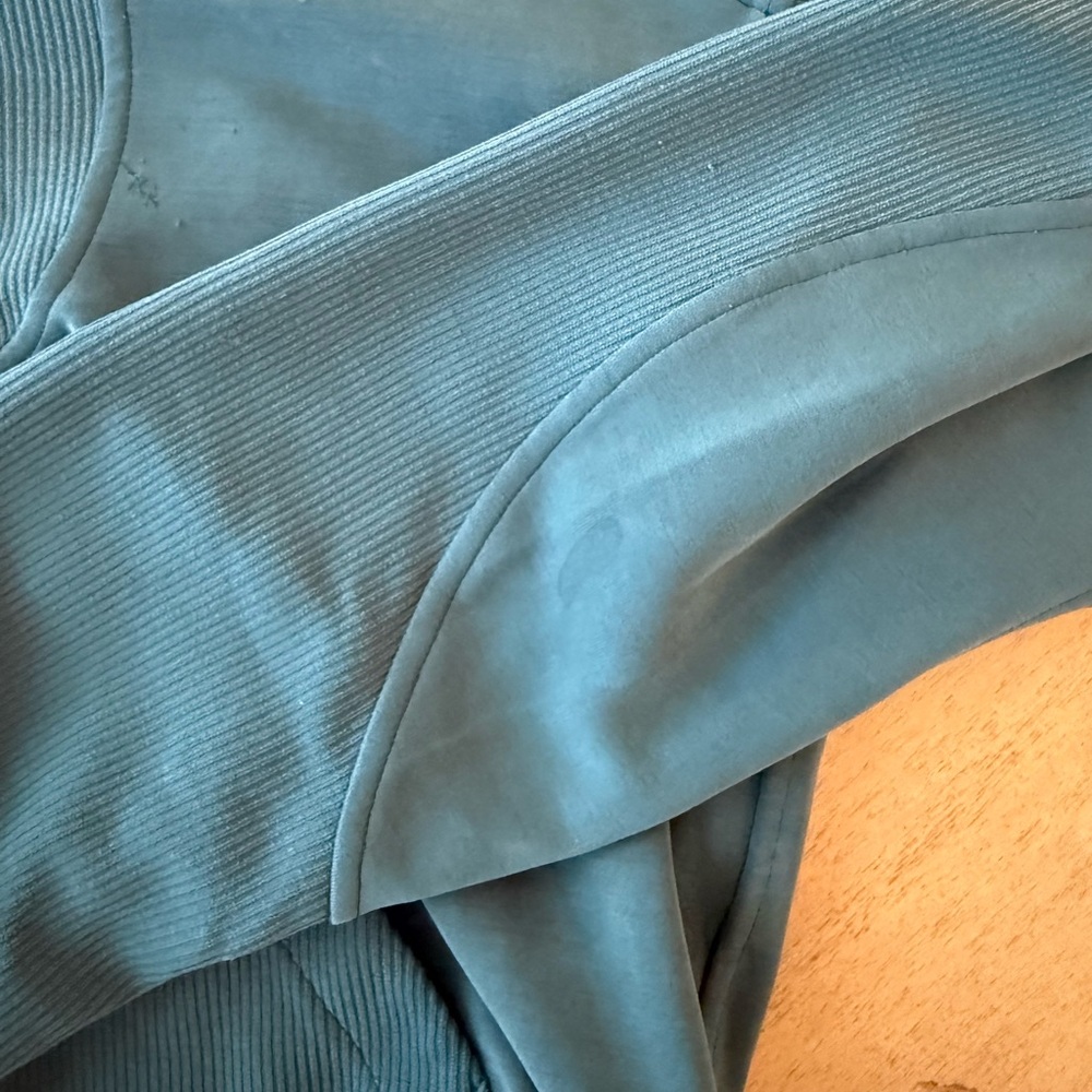 Lululemon Softstreme Ribbed Half Zip - Picture 2 of 4